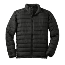 Black Winter Puffer Jacket for Men